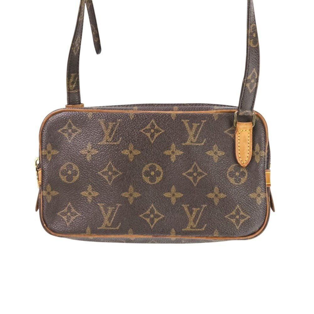 LOUIS VUITTON Brown Monogram Pochette Mini Bag - Picture 2 of 16